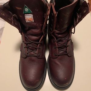 Red Wing Steel Toe Work Boots